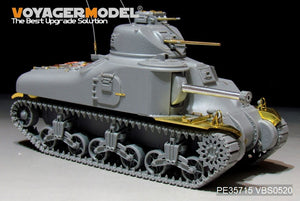 Maquette Voyager PE35715, char moyen américain M3A1 Lee de la Seconde Guerre mondiale (modèle de base) pour TAKOM 2114 au 1/35 – image 2