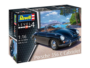 Revell 07043 Porsche 356 Cabriolet 1/16 – Bild 4