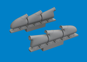 Eduard 672408 Spitfire Mk. V à trois échappements arrondis - Maquette Tamiya 1/72 – immagine 4