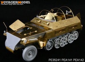 Plaque de blindage Voyager Model PEA142 pour Sd.Kfz.250 NEU allemand de la Seconde Guerre mondiale (pour kit DRAGON) au 1/35 – Bild 6