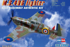 Hobby Boss 80235 Chasseur français MS.406 (1/72)