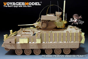 Maquette Voyager PE35944 M3A3 BRADLEY CFV de l&amp;#39;armée américaine moderne (modèle de base pour KINETIC K61014/ OROCHI IM001 IM002) à l&amp;#39;échelle 1/35  – image 17