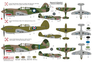 AZ Modèle AZ7696 P-40E Warhawk « AVG » 1/72 – image 2