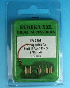 Eureka XXL ER-7208 Câble de remorquage pour StuG III Ausf. FG et StuH 42 1/72