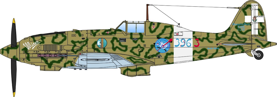 Italeri 2518 Macchi M.C. 202 Folgore 1/32 – zdjęcie 14