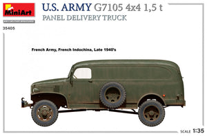 MiniArt 35405 Armée américaine G7105 Camion de livraison de panneaux 4x4 1,5 t 1/35 – image 7