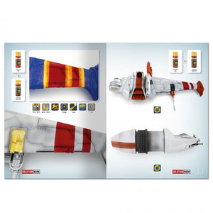 Ammo of Mig 6533 SOLUTION BOOK 28 - How to Paint Rebel Galactic Starships (Multilingual Book) – zdjęcie 4