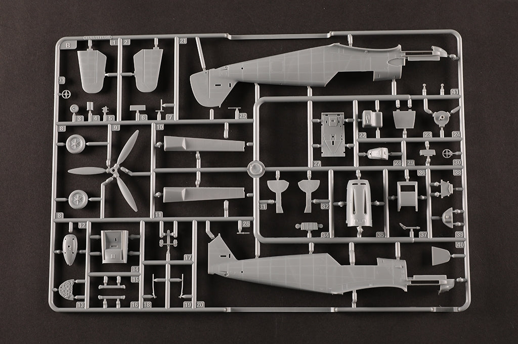 Hobby Boss 81792 Messerschmitt Bf109E-4 1/48 – zdjęcie 8