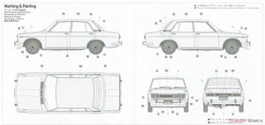 Hasegawa 20468 Datsun Bluebird 1600 SSS avec aileron avant, échelle 1/24 – immagine 7