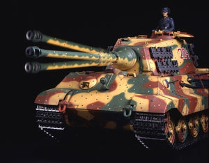 Tamiya 56018 Maquette radiocommandée de char lourd allemand Type VI King Tiger, tourelle de production, kit complet toutes options, échelle 1/16 – immagine 5