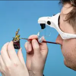 Lunettes loupe Lightcraft LC1780USB avec bandeau intégré / Loupe intégrée, grossissements : 1x, 1,5x, 2x, 2,5x et 3,5x – immagine 5