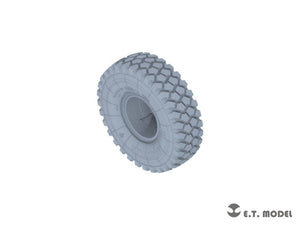 ET Model P35-126 Camion tracteur américain moderne M1070, roues affaissées, pour kit Hobby Boss 1/35 – Bild 3