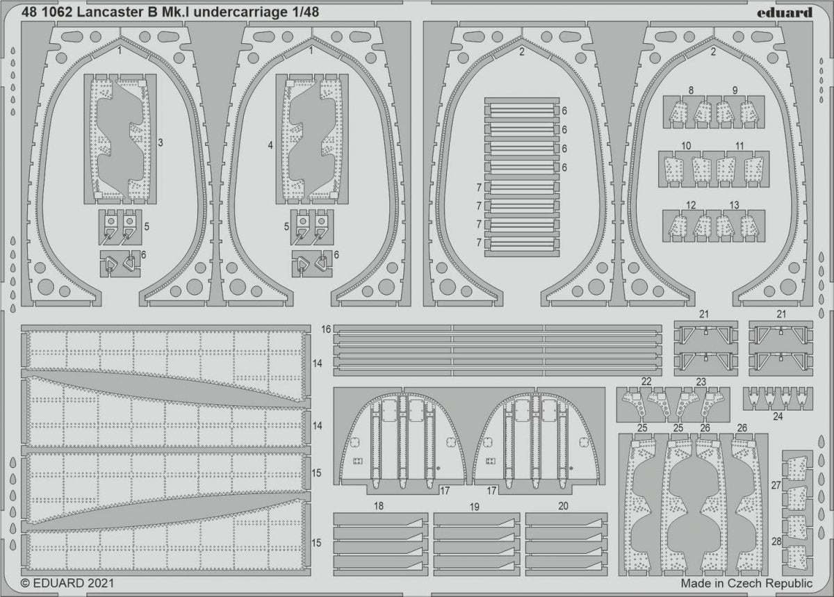 Eduard BIG49308 Lancaster B Mk. I PARTIE II HONG KONG MAQUETTES 1/48 – Bild 2