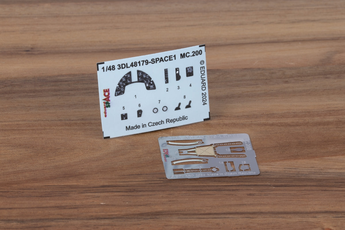 Eduard 3DL48179 MC.200 SPACE ITALERI 1/48 