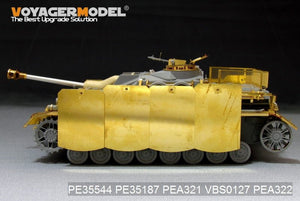 Jupes de blindage latérales pivotantes à montage sur pivot pour StuG.IV allemand de la Seconde Guerre mondiale (pour DRAGON) - Maquette Voyager PEA321 - Échelle 1/35 – image 2