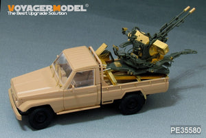 Camionnette moderne Voyager modèle PE35580 avec ZU-23-2 pour MENG VS-004 1/35 – image 4