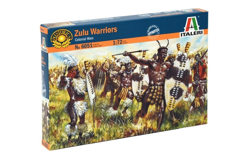 Italeri 6051 Guerriers zoulous (Guerre zouloue) 1/72