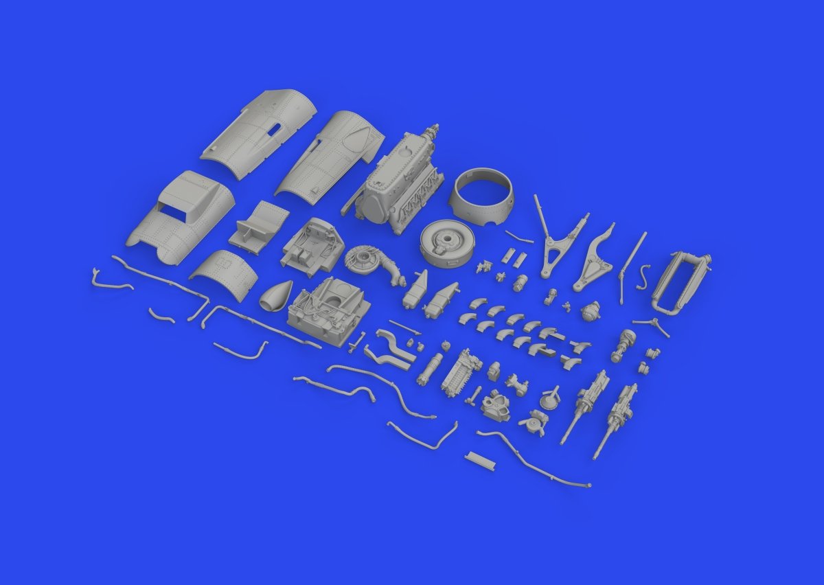 Moteur Bf 109K-4 Eduard 648902 EDUARD 1/48 – immagine 5