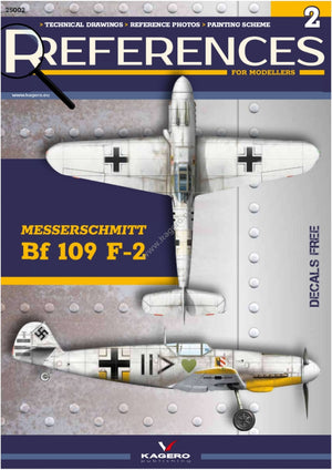 Kagero 25002 Messerschmitt Bf 109 F-2 - Références pour les maquettistes