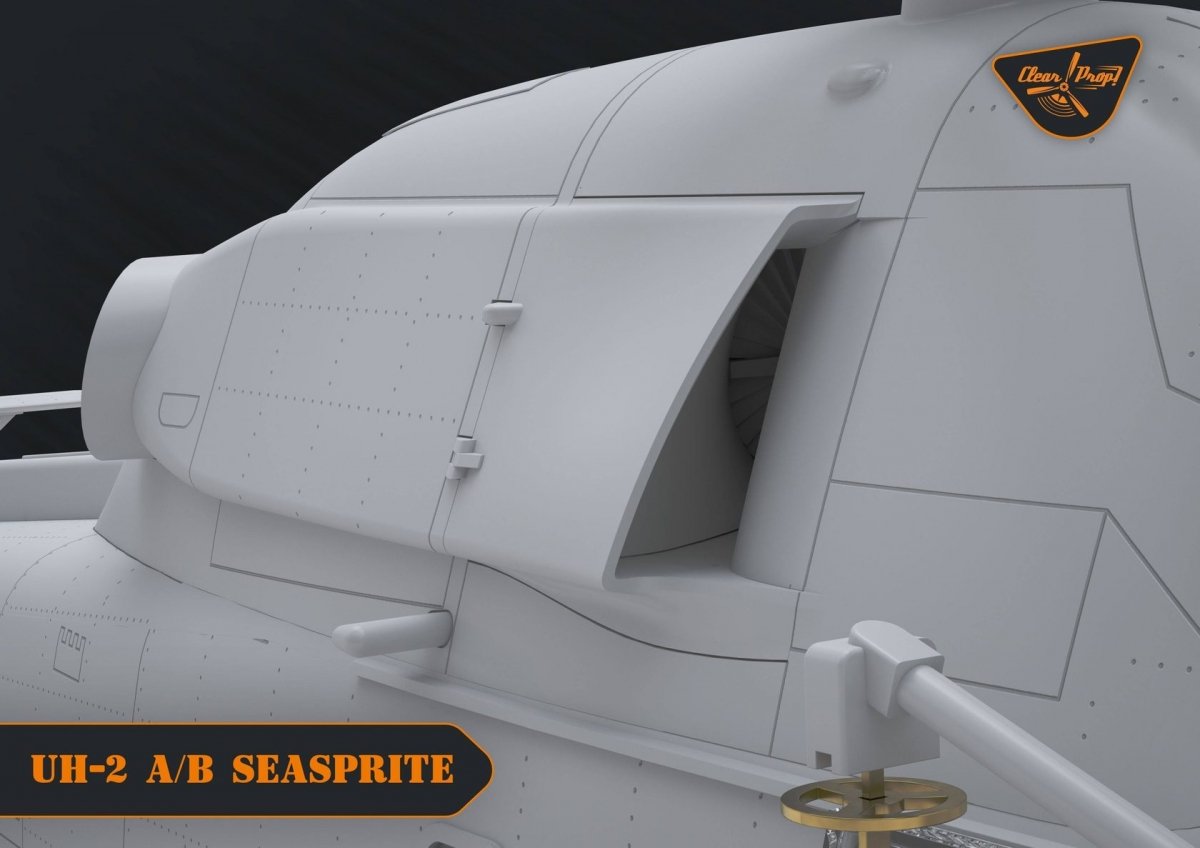 Hélice transparente ! Kit avancé CP72002 UH-2 A/B Seasprite ADVANCED au 1/72 – immagine 15