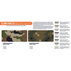 Kit de peinture Hataka HTK-CS99 US Army (MASSTER &amp;amp; DUALTEX) (8 x 17 ml) – imagen 3