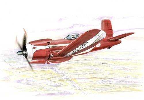 Avion de course Special Hobby 72166 F2G (1/72)