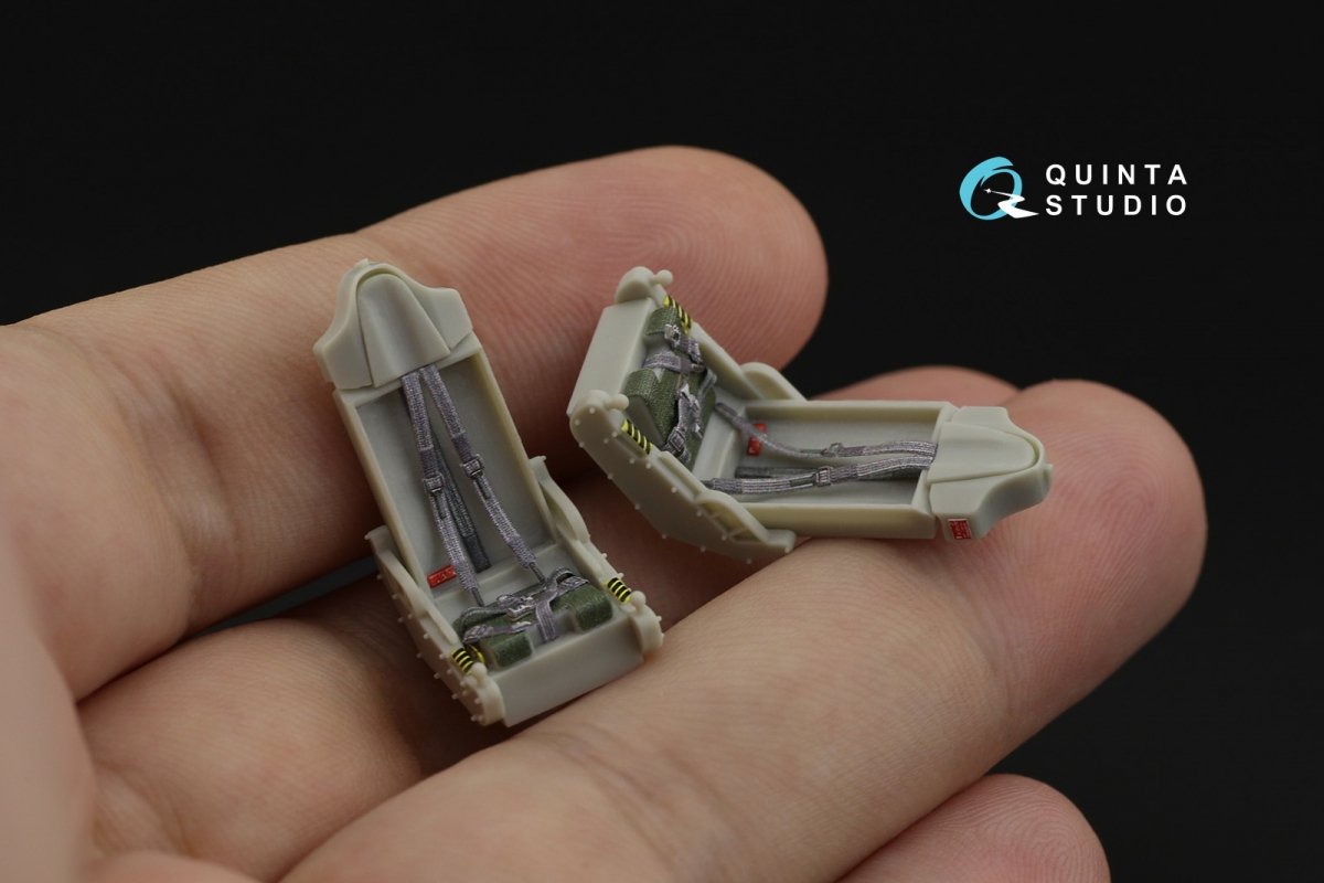 Intérieur imprimé en 3D et coloré sur papier décalcomanie Quinta Studio QD48210 F-5F-2 (AFV club) 1/48 – image 10