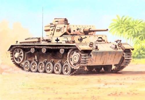 Attack 72887 Pz.Kpfw.III Ausf.J with spaced armor (1/72)