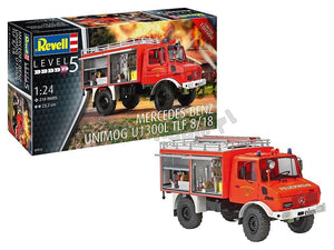 Revell 07512 Mercedes-Benz Unimog U1300L TLF 8/18 1/24 – image 2