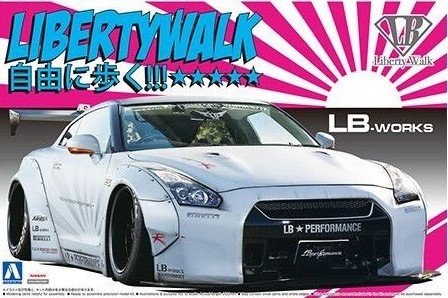 Aoshima 05403 NISSAN LB WORKS R35 GT-R Ver.2 1/24