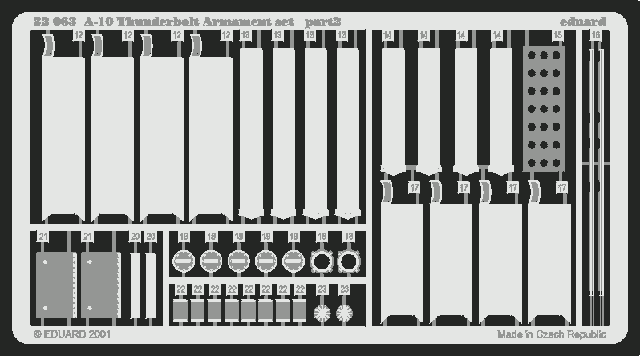 Armement Eduard 32063 A-10 1/32 TRUMPETER – Bild 2