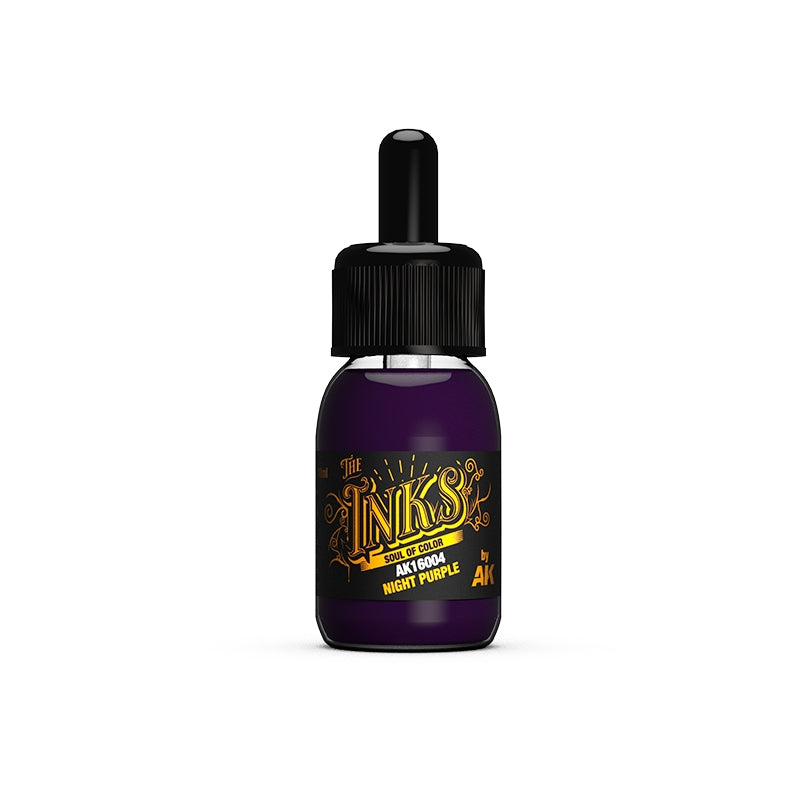 AK Interactive AK16004 NIGHT PURPLE – ENCRE 30 ml