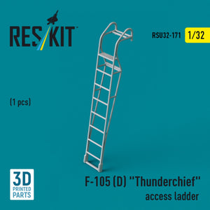 Échelle d&amp;#39;accès RESKIT RSU32-0171 F-105D « Thunderchief » (1 pièce) (Impression 3D) 1/32
