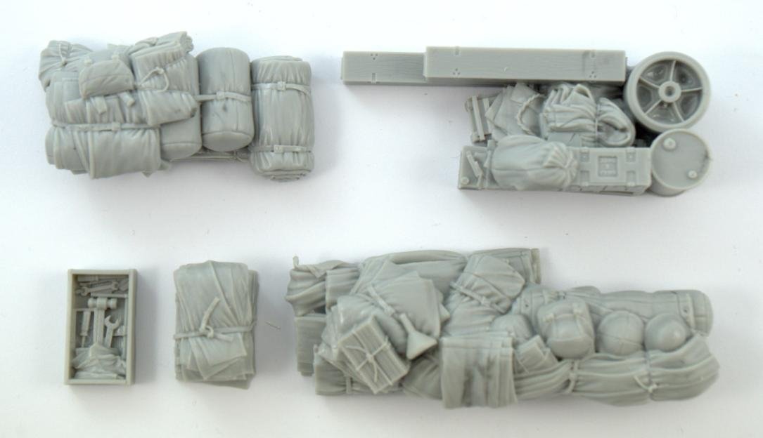 Ensemble de rangement Panzer Art RE35-544 pour « Scammel » au 1/35 – Bild 3