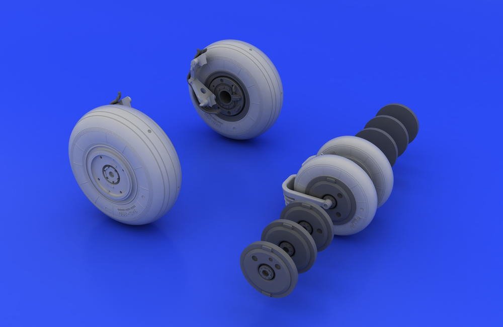 Roues Eduard 648037 MiG-29 1/48 (Eduard, Academy) – immagine 4