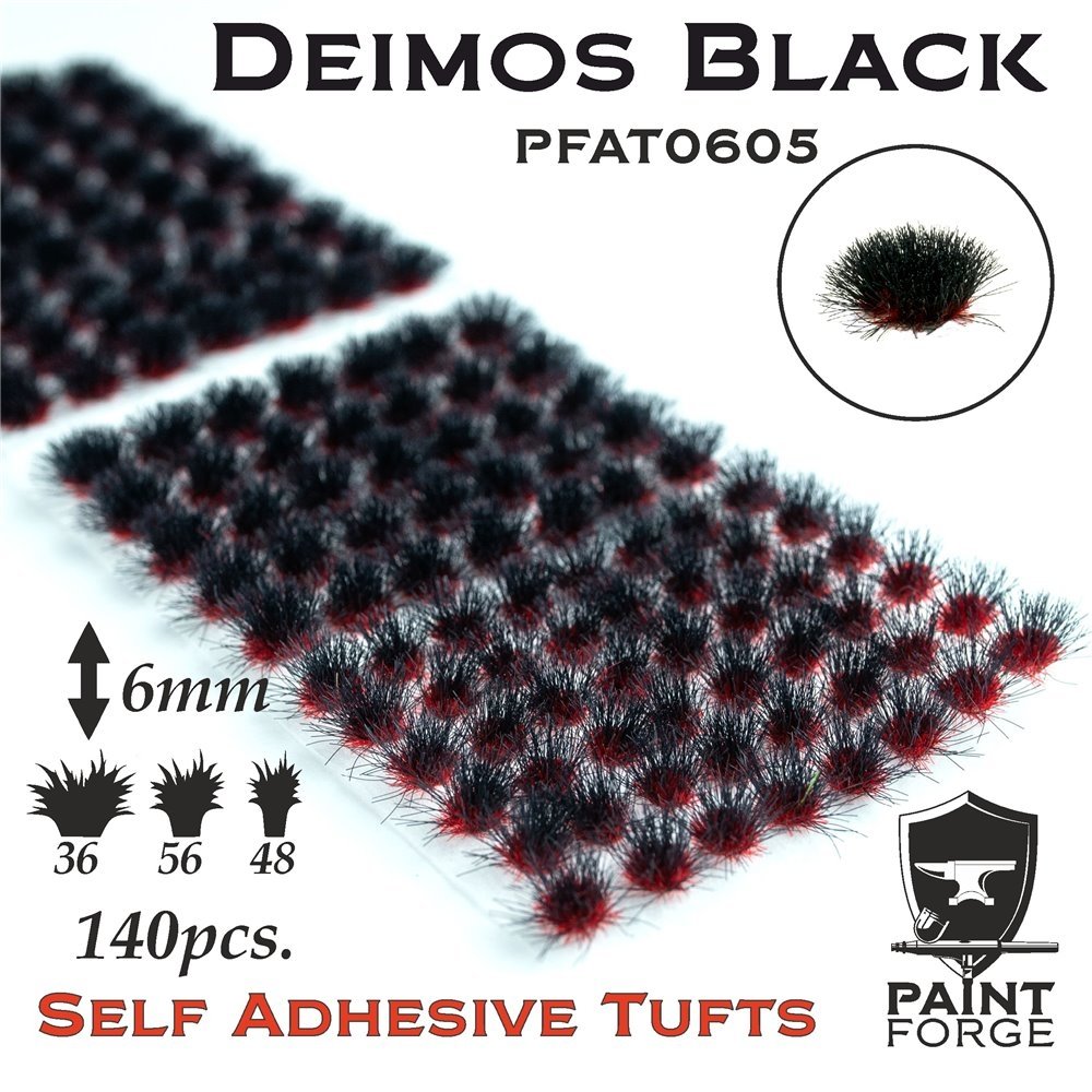 Peinture Forge PFAT0605 Deimos Noir 6 mm