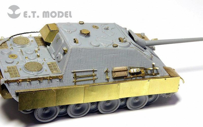 Maquette ET Model E72-011 Jagdpanther allemand de la Seconde Guerre mondiale (première production) pour kit DRAGON au 1/72 – image 5