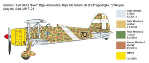 Italeri 2801 FIAT CR.42 Falco 1/48 – image 6