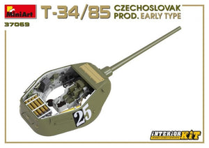 Miniart 37069 T-34/85 Production tchécoslovaque Type précoce 1/35 – immagine 14