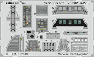 Eduard SS682 C-27J 1/72 ITALERI