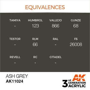 AK Interactive AK11024 Gris cendré 17 ml – Bild 3