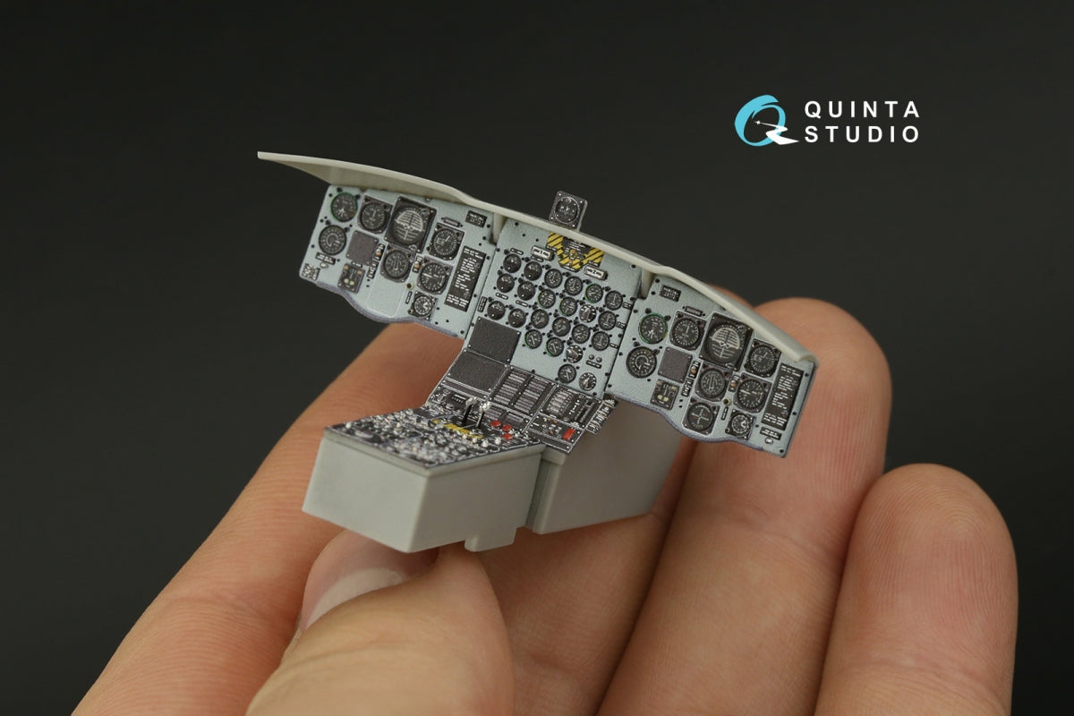 Quinta Studio QD35123 CH-47A 3D-Printed coloured Interior on decal paper (Trumpeter) 1/35 – zdjęcie 8