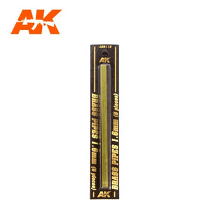 Tuyaux en laiton AK Interactive AK9115, diamètre 1,6 mm, lot de 5 unités – immagine 2