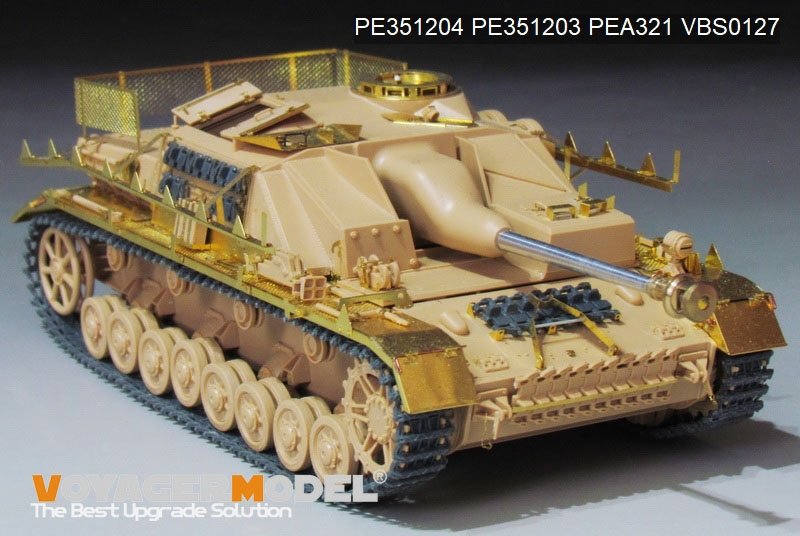 Maquette Voyager PE351204 StuG.IV allemand de la Seconde Guerre mondiale, première production (pour RFM 5060), échelle 1/35 – immagine 2