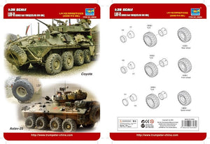 Pneus Trumpeter 06608 LAV Series 8x8 (325/85 R16 XML) 1/35