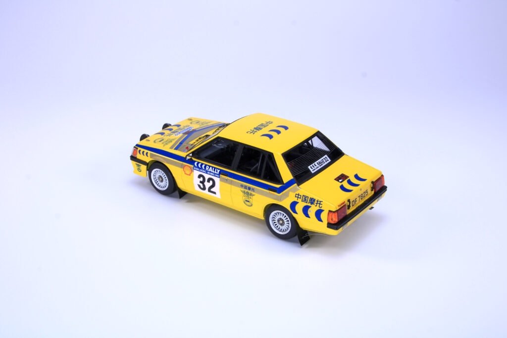 NuNu PN24032 Mitsubishi Lancer Turbo 85 Rallye Hong Kong-Pékin 1/24 – image 8