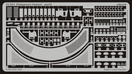 Eduard 35654 Flakpanzer Gepard 1/35 Tamiya – Bild 3