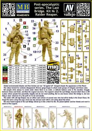 Master Box 24074 Raider Reaper Le Dernier Pont 1/24 – Bild 3