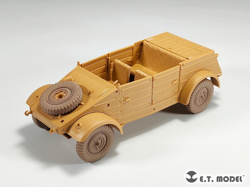 ET Model P35-138 Kübelwagen allemand Type 82 de la Seconde Guerre mondiale, roues étroites, pour maquette TAMIYA au 1/35 – image 6