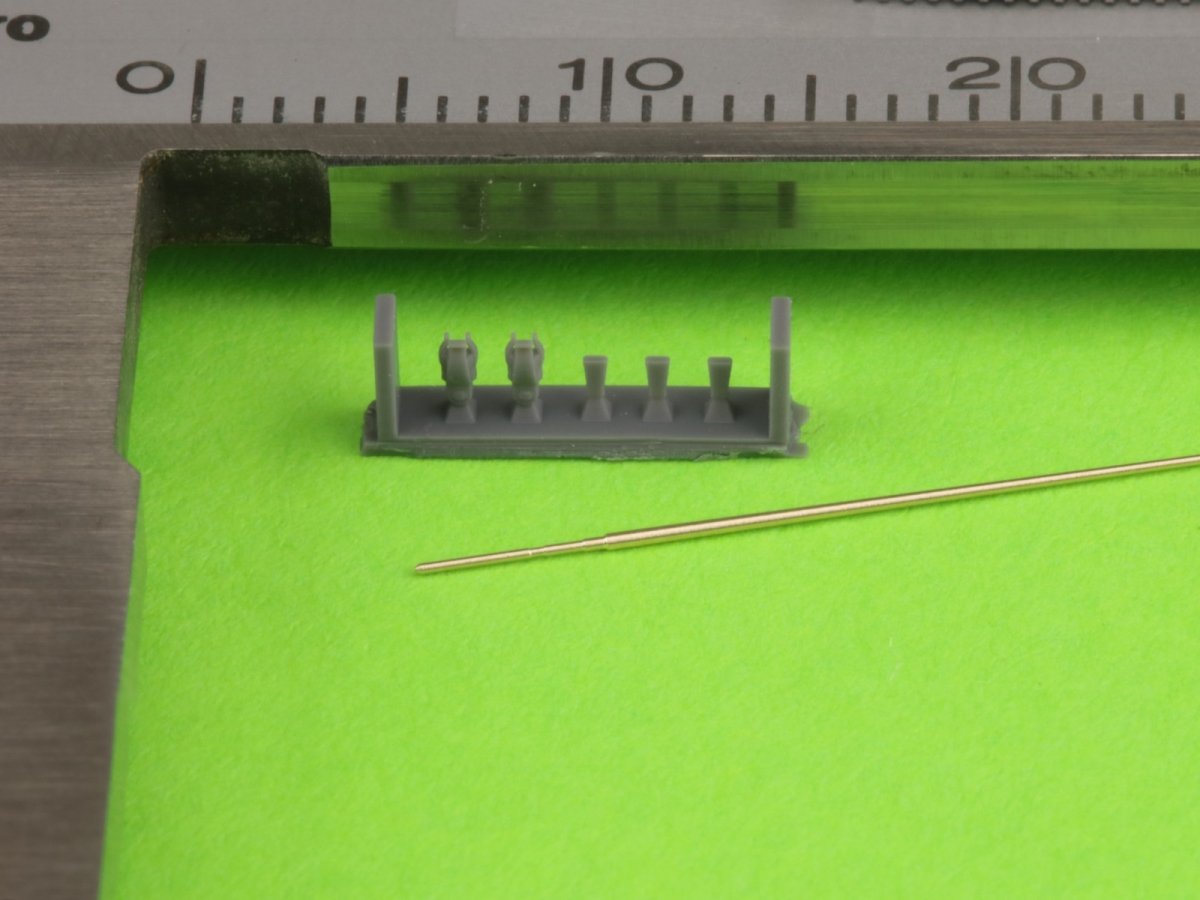 Antenne pliante allemande Master GM-72-017 de 2 m (pour PzKpfw II-IV de première génération) (1 pièce) 1/72 – image 3